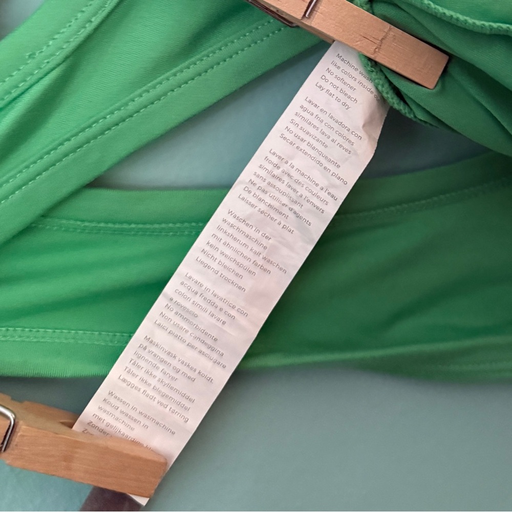 Green Racerback Workout Top - Picture 6 of 6